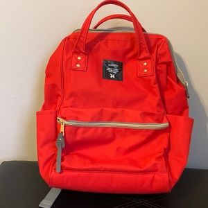 Structured Red Backpack 🎒